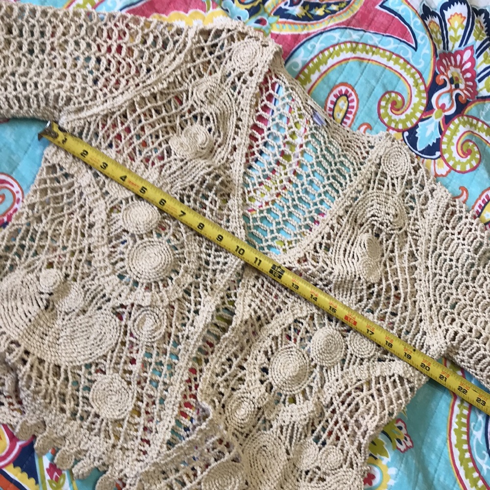 Chicos crochet lace cardigan - Picture 7 of 7